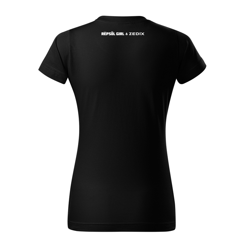 Camiseta de mujer SUPERMOTO negra