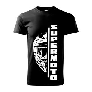 Camisa de hombre SUPERMOTO negra