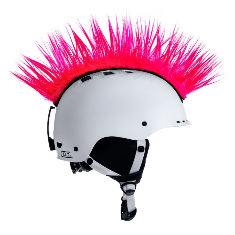 Casco Mohawk rosa