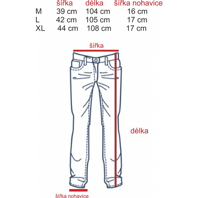 Jeansy 101 Riders Springer černé výprodej