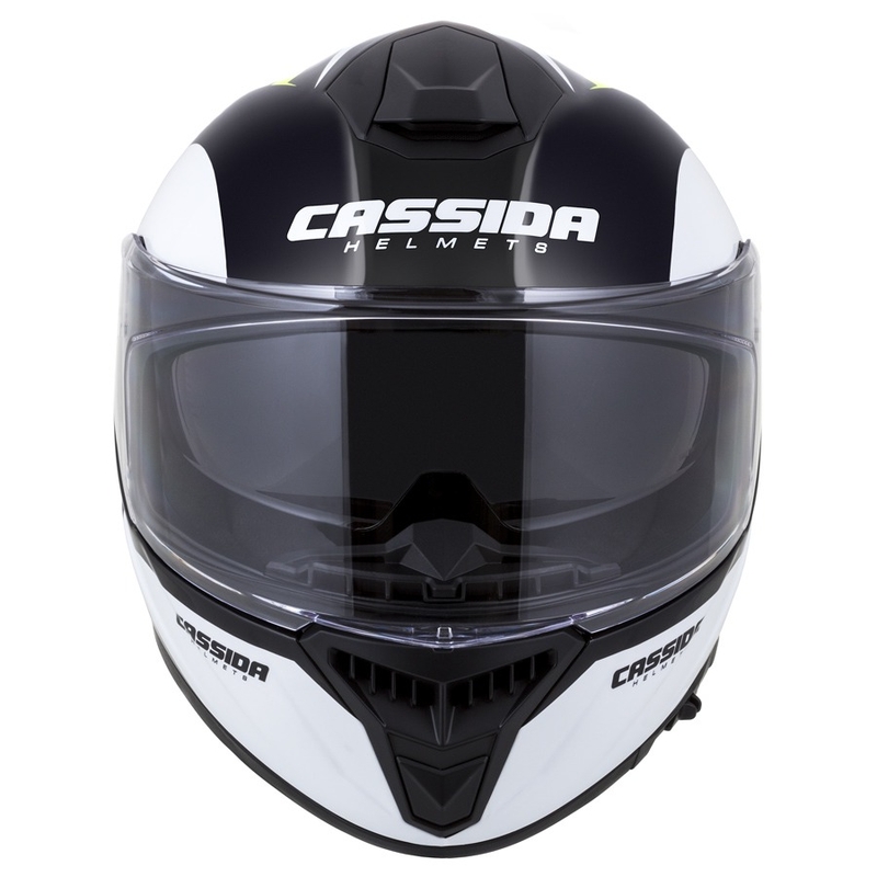 Integrální přilba Cassida Integral GT 2.0 Ikon černo-bílo-šedo-fluo žlutá