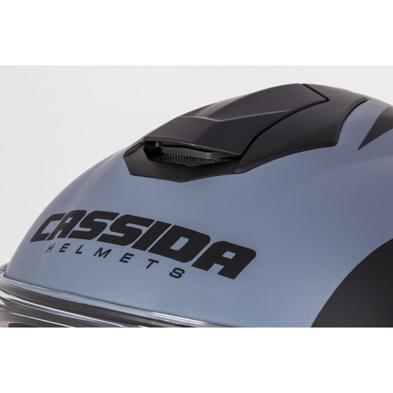 Casco integral Cassida Integral GT 2.0 Ikon negro-gris liquidación