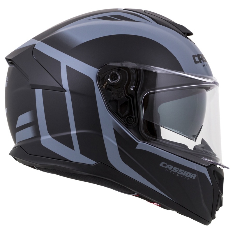 Casco integral Cassida Integral GT 2.0 Ikon negro-gris liquidación