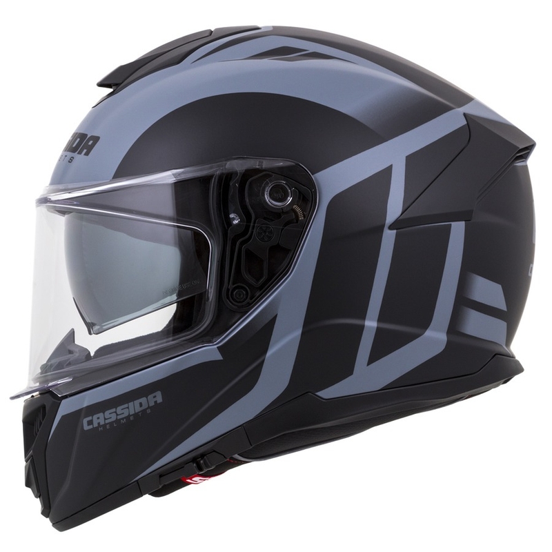 Casco integral Cassida Integral GT 2.0 Ikon negro-gris liquidación