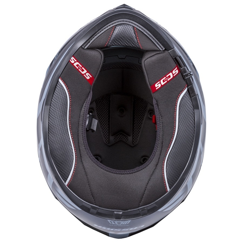 Casco integral Cassida Integral GT 2.0 Ikon negro-gris liquidación