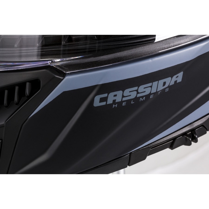 Casco integral Cassida Integral GT 2.0 Ikon negro-gris liquidación