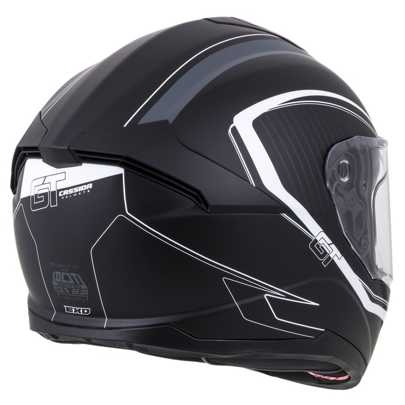 Integrální přilba Cassida Integral GT 2.0 Reptyl černo-bílá výprodej