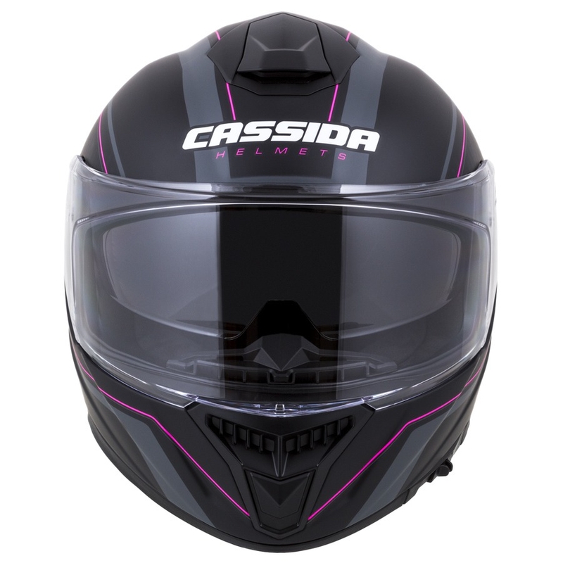 Integrální přilba Cassida Integral GT 2.0 Reptyl černo-šedo-růžová