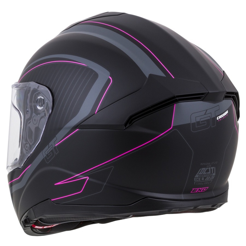 Integrální přilba Cassida Integral GT 2.0 Reptyl černo-šedo-růžová