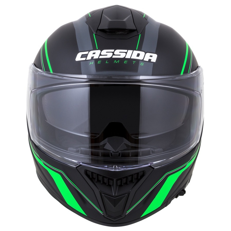 Casco integral Cassida Integral GT 2.0 Reptyl negro-gris-verde