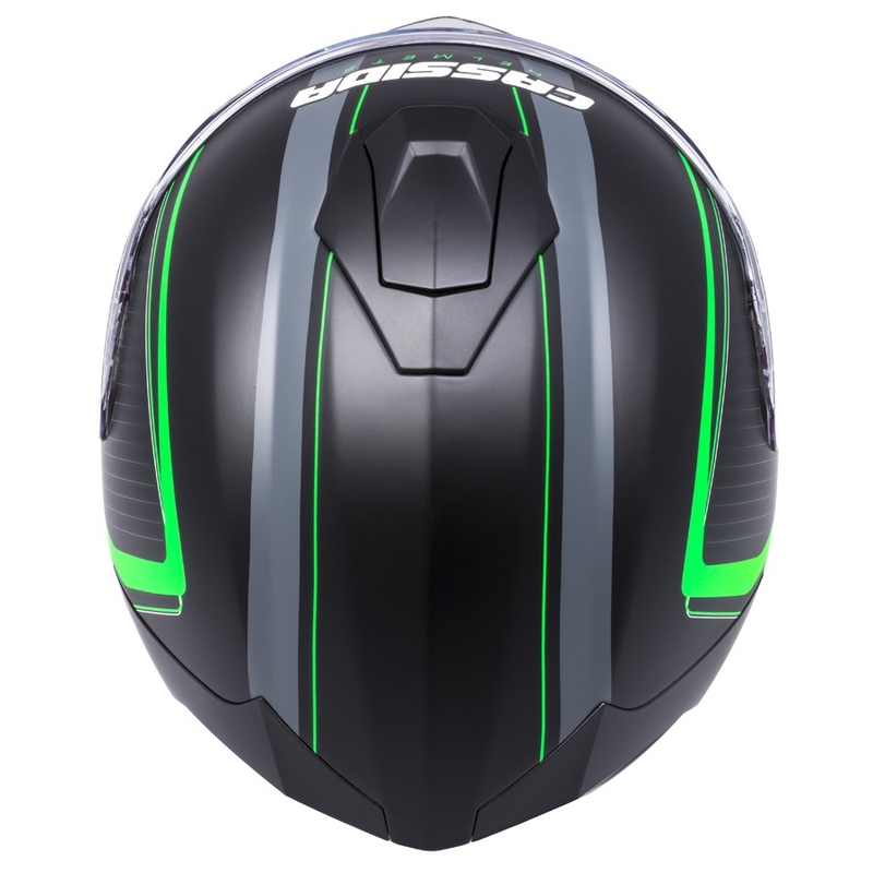 Casco integral Cassida Integral GT 2.0 Reptyl negro-gris-verde