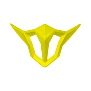 Cubierta de ventilación frontal para casco Cassida Cross Pro II amarillo fluo