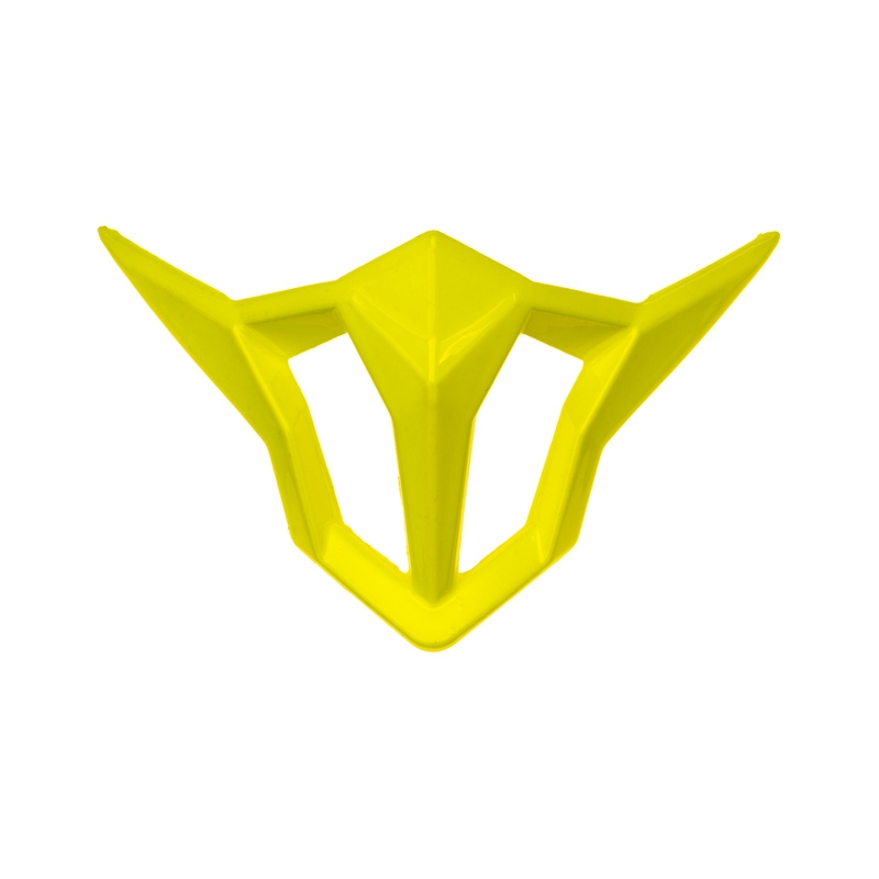 Cubierta de ventilación frontal para casco Cassida Cross Pro II amarillo fluo