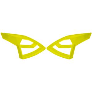 Fundas frontales para casco Cassida Cross Pro II amarillo fluo