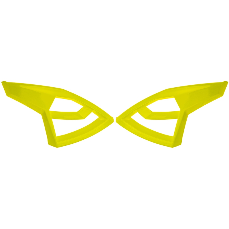 Fundas frontales para casco Cassida Cross Pro II amarillo fluo