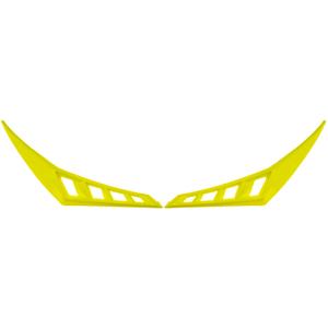 Tapas de ventilación superior trasera para cascos Cassida Cross Pro II amarillo fluo