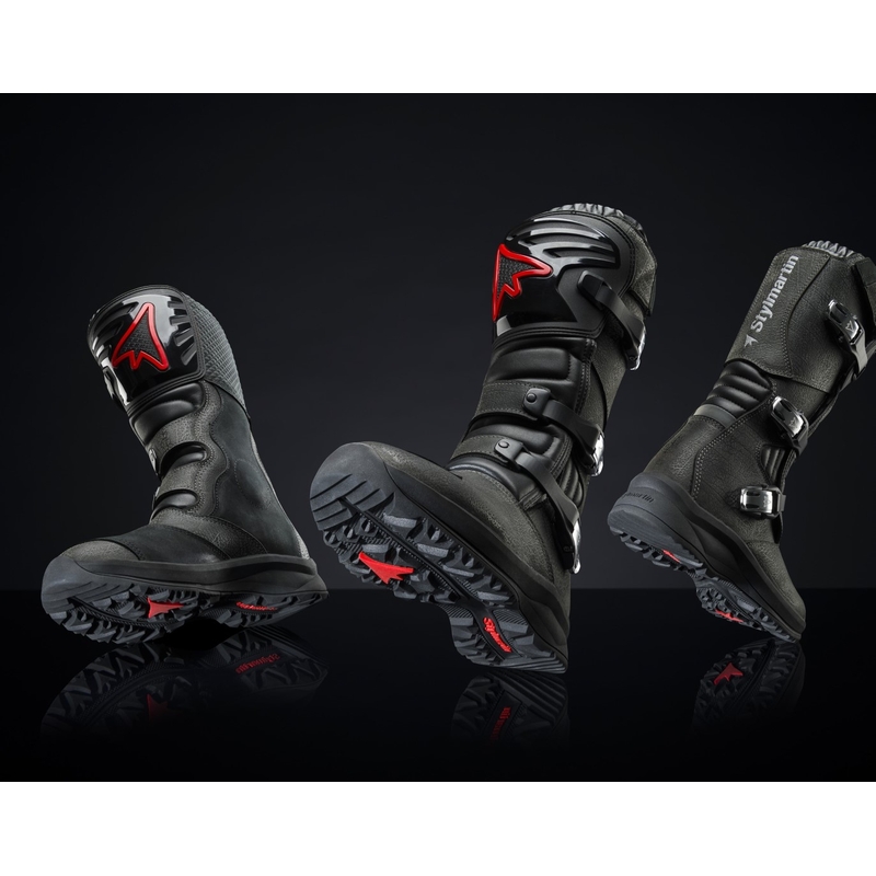 Botas de moto Stylmartin Navajo WP negras