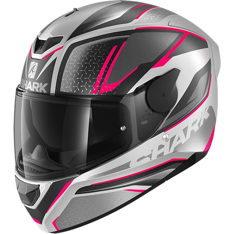 Casco integral SHARK D-SKWAL 2 Daven gris-rosa
