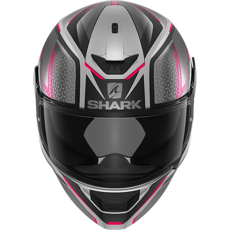 Casco integral SHARK D-SKWAL 2 Daven gris-rosa