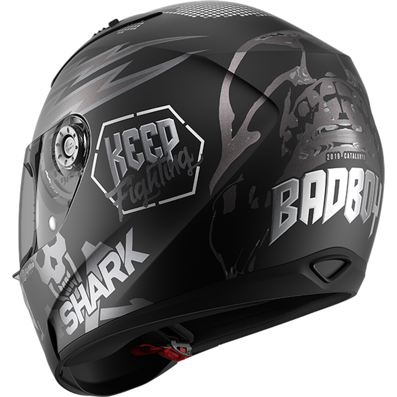 Casco integral SHARK RIDILL 1.2 Catalan Bad Boy negro-gris