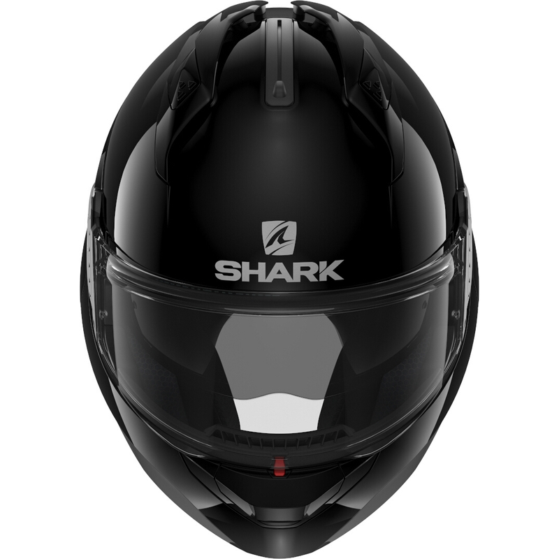 Překlápěcí přilba SHARK EVO-GT Blank černá lesklá