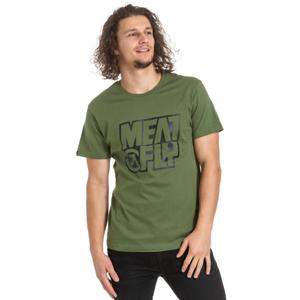 Camiseta Meatfly Repash verde liquidación