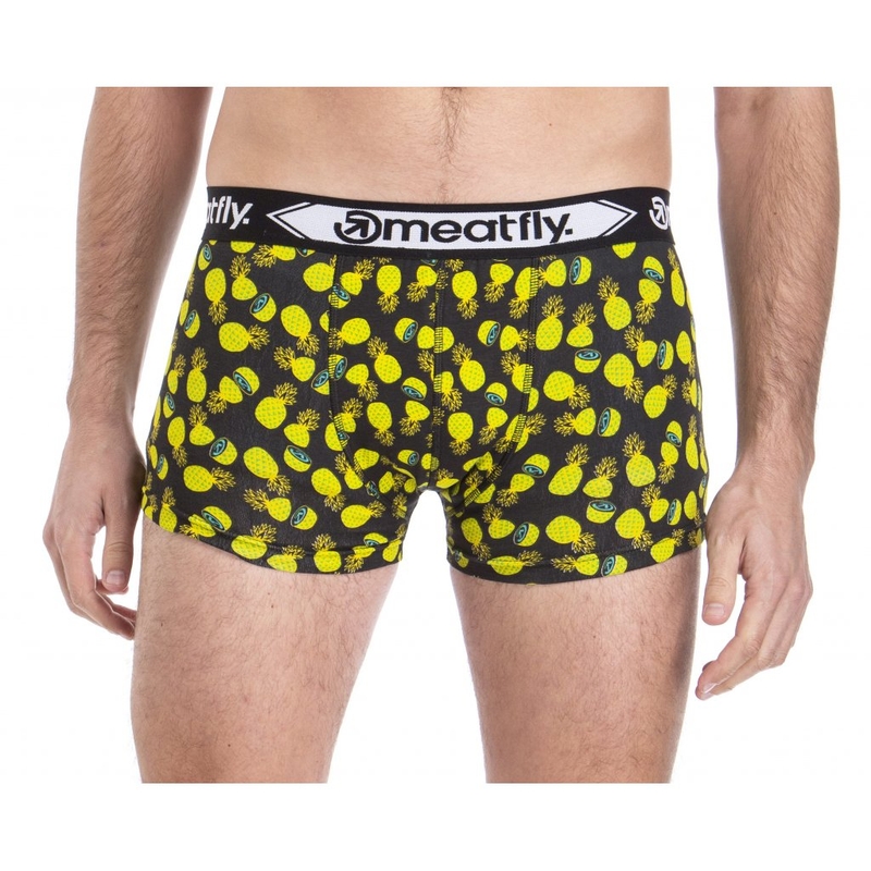 Meatfly Balboa Calzoncillos bóxer de doble paquete - Pineapple