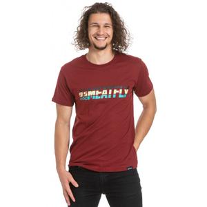 Camiseta Meatfly Rojo óxido
