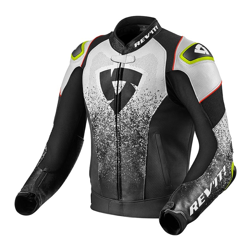 Bunda na motorku Revit Quantum Air černo-bílá výprodej