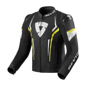 Chaqueta de moto Revit Glide negro-amarillo neón liquidación