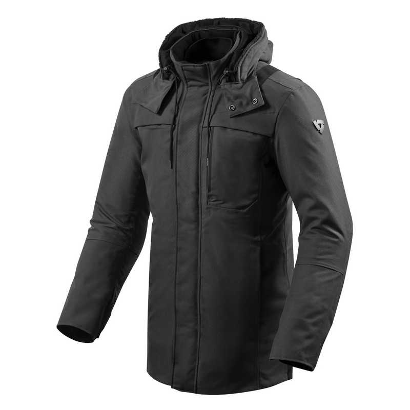 Chaqueta de moto Revit West End negra liquidación