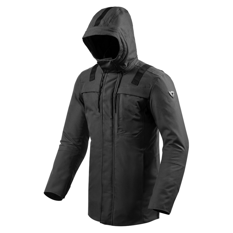 Chaqueta de moto Revit West End negra liquidación