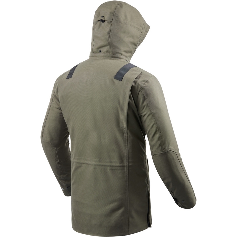 Chaqueta de moto Revit West End verde oscuro liquidación