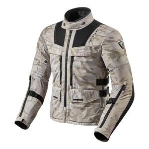 Chaqueta de moto Revit Offtrack negro arena liquidación