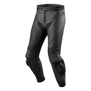 Revit Vertex GT Pantalones de moto de cuero negro liquidación