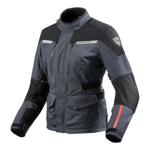 Chaqueta de moto Revit Horizon 2 antracita/negro, mujer liquidación