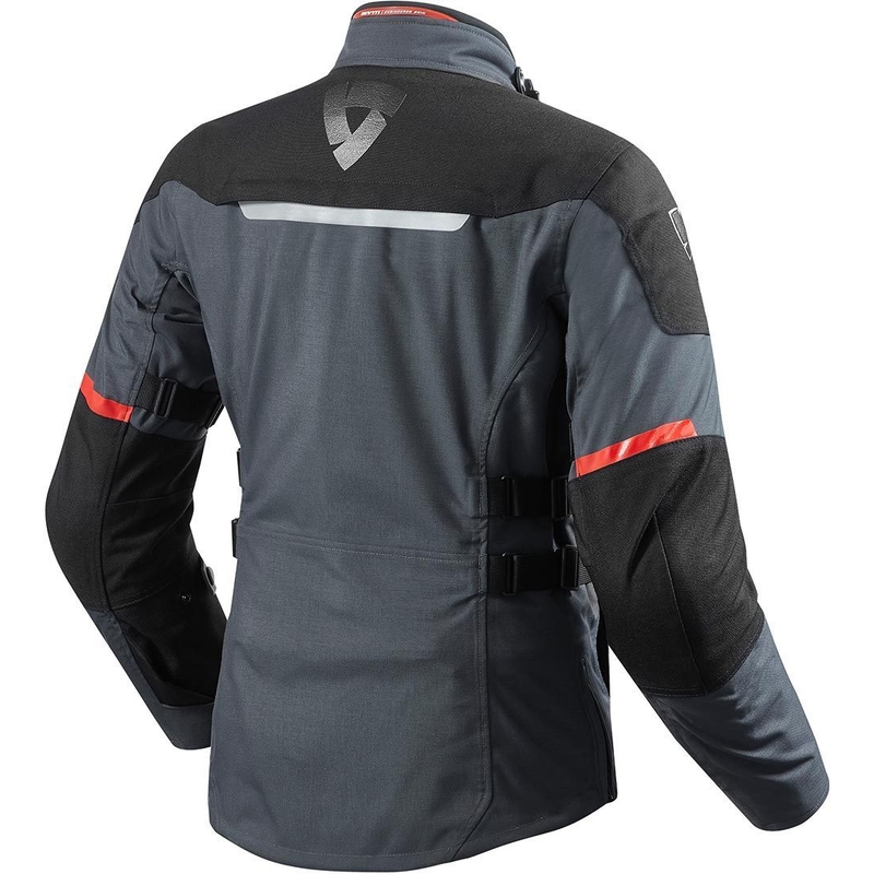 Chaqueta de moto Revit Horizon 2 antracita/negro, mujer liquidación