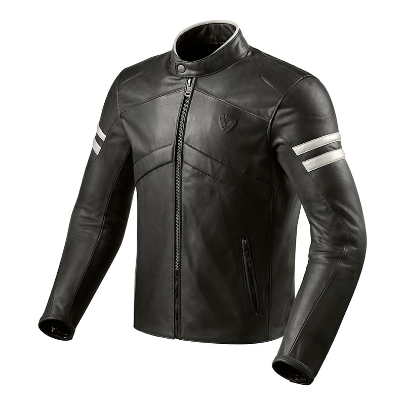 Bunda na motorku Revit Prometheus černo-bílá výprodej