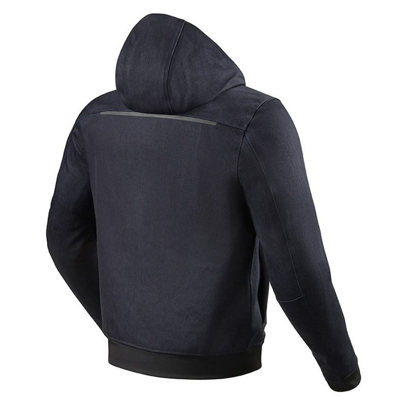 Sudadera con capucha para moto Revit Stealth 2 azul oscuro liquidación