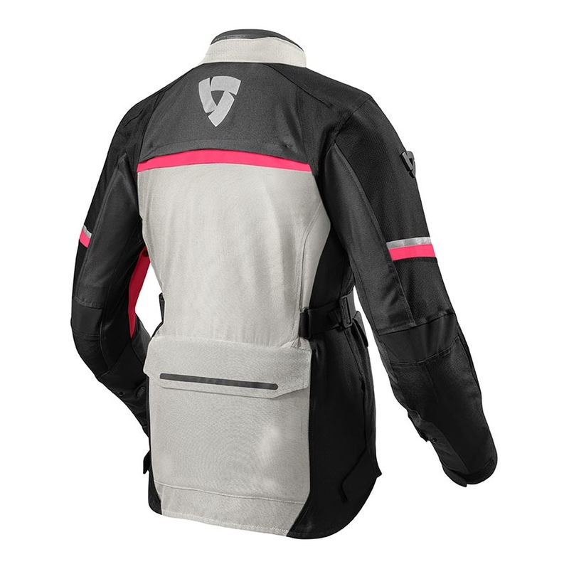 Chaqueta de moto Revit Outback 3 Plateada y Morada de Mujer liquidación