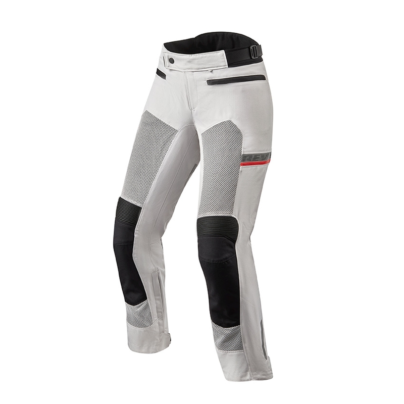 Pantalón de moto Revit Tornado 3 Plata para mujer liquidación