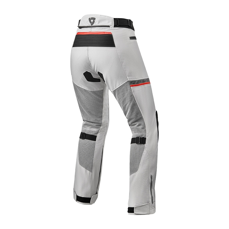 Pantalón de moto Revit Tornado 3 Plata para mujer liquidación