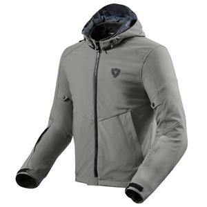 Chaqueta de moto Revit Afterburn H2O gris oscuro