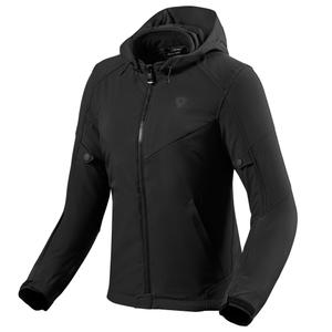 Chaqueta de moto para mujer Revit Afterburn H2O Negra