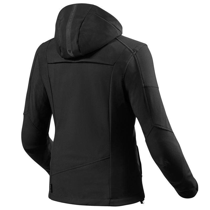 Chaqueta de moto para mujer Revit Afterburn H2O Negra