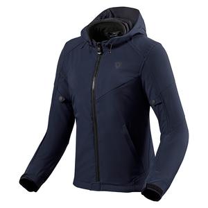 Chaqueta de moto para mujer Revit Afterburn H2O Azul oscuro