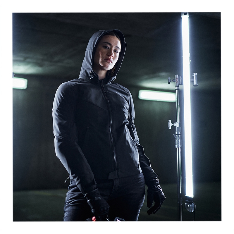 Chaqueta de moto para mujer Revit Afterburn H2O Azul oscuro