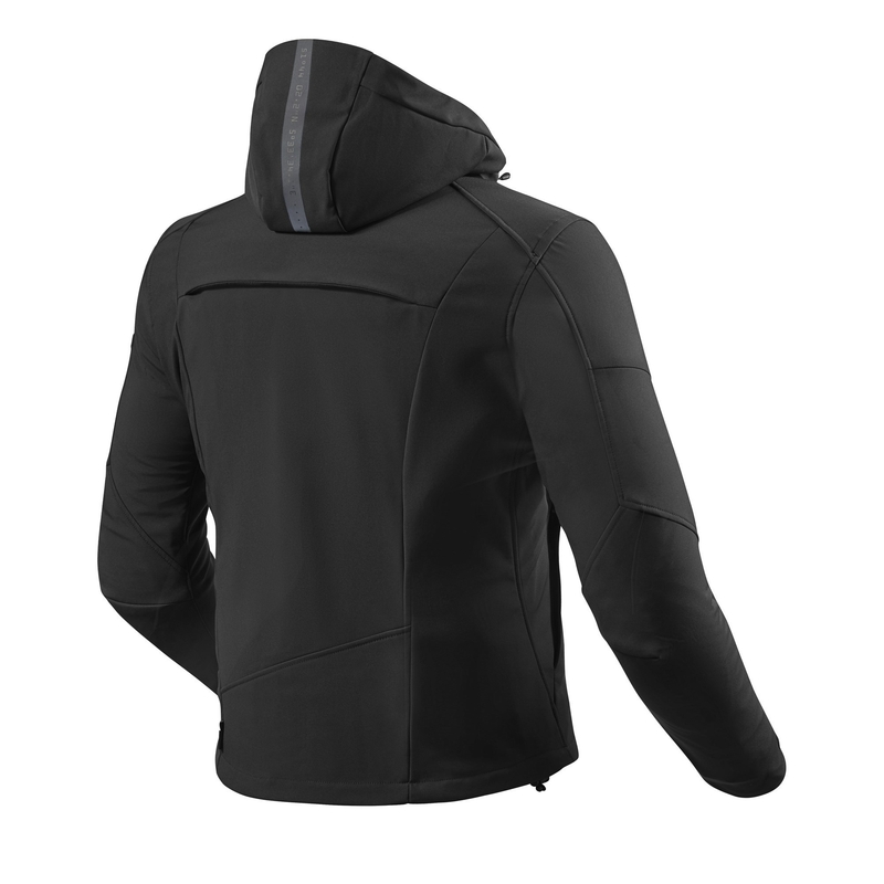 Chaqueta de moto Revit Afterburn H2O negra