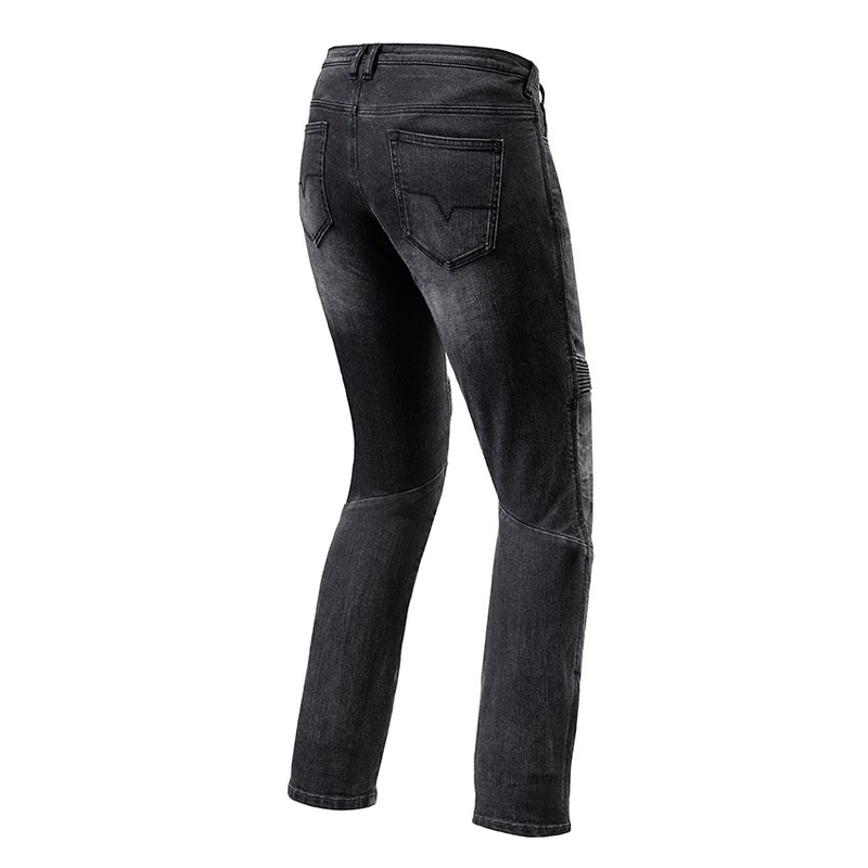 Vaqueros de moto Revit Moto TF negros para mujer liquidación