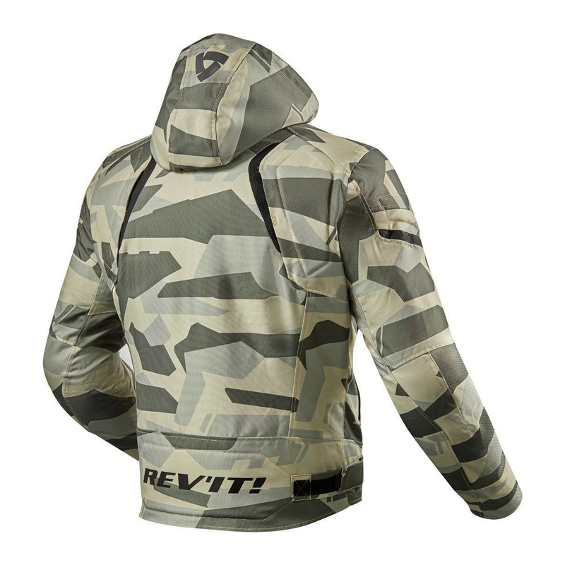 Chaqueta de moto Revit Flare 2 verde claro liquidación